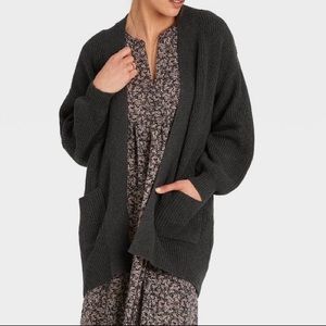 Target (Universal Thread) Cardigan - Charcoal/Heather